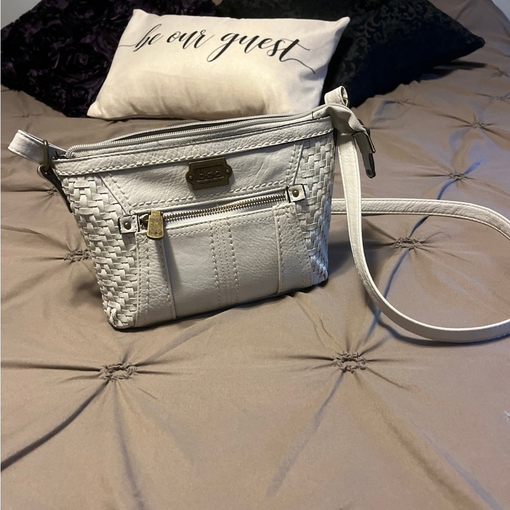 Crossbody leather purse